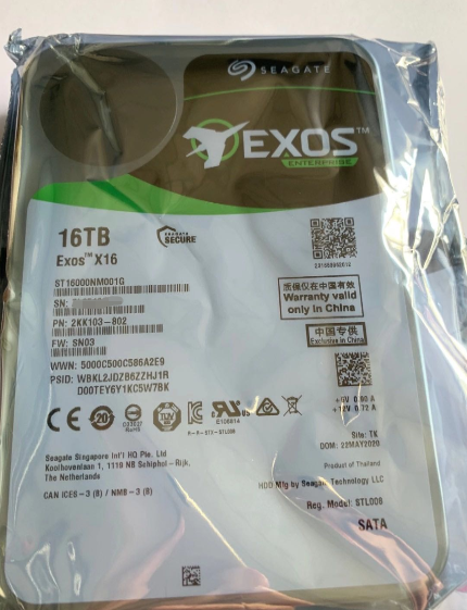 希捷ST16000NM001G ST16000NM000J企業(yè)級硬盤