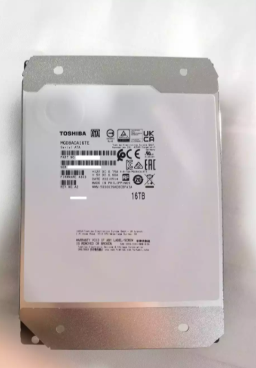 東芝16t SATA MG08ACA16TE企業(yè)級硬盤