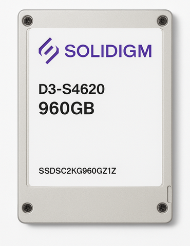 Solidigm S4620 960G企業(yè)級SATA固態(tài)硬盤–SSDSC2KG960GZ1Z